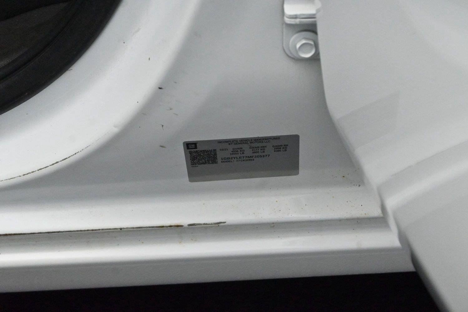 Used 2021 SUMMIT WHITE Chevrolet Work Truck image 32
