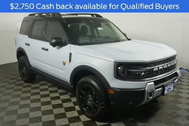 New 2026 Space White Metallic Ford Badlands® image 2