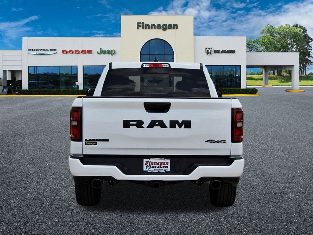 New 2025 Bright White Clear-Coat Exterior Paint RAM Laramie image 5