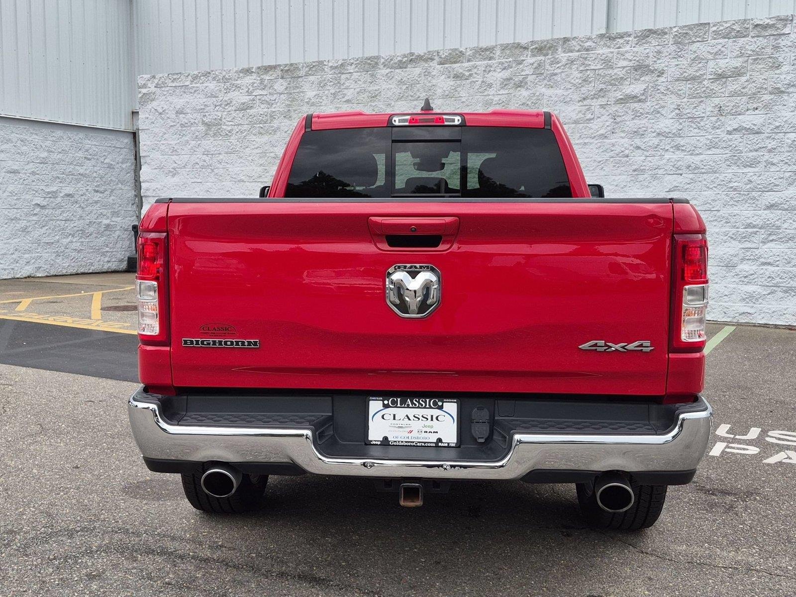 Used 2021 Flame Red Clearcoat Ram Big Horn image 4