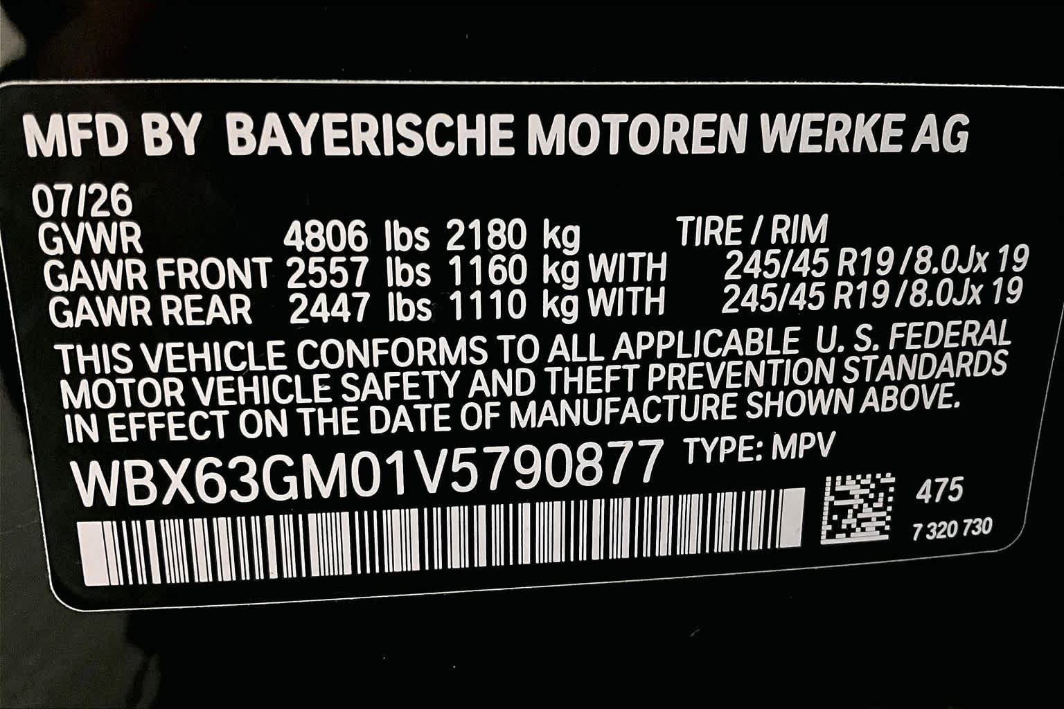 New 2027 Black Sapphire Metallic BMW xDrive28i image 12