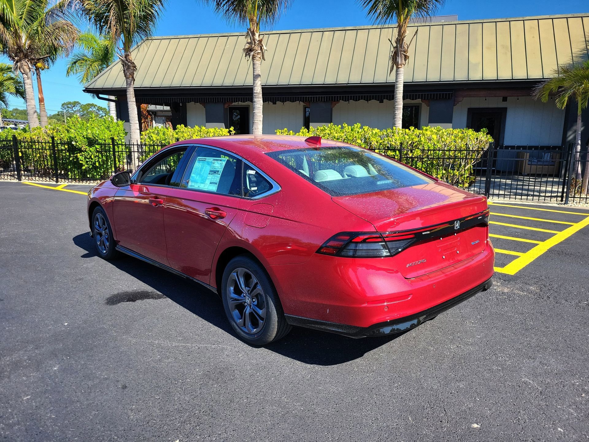 New 2026 Radiant Red Metallic Honda EX-L image 8