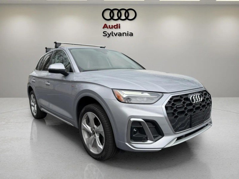 Certified Used 2025 Florett Silver Metallic Audi S line Premium Plus image 1