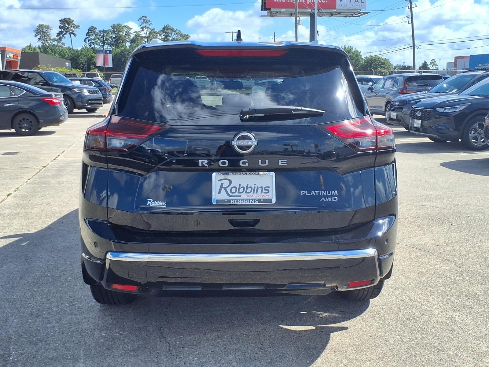 2026 Nissan Rogue Platinum Black at Robbins Nissan