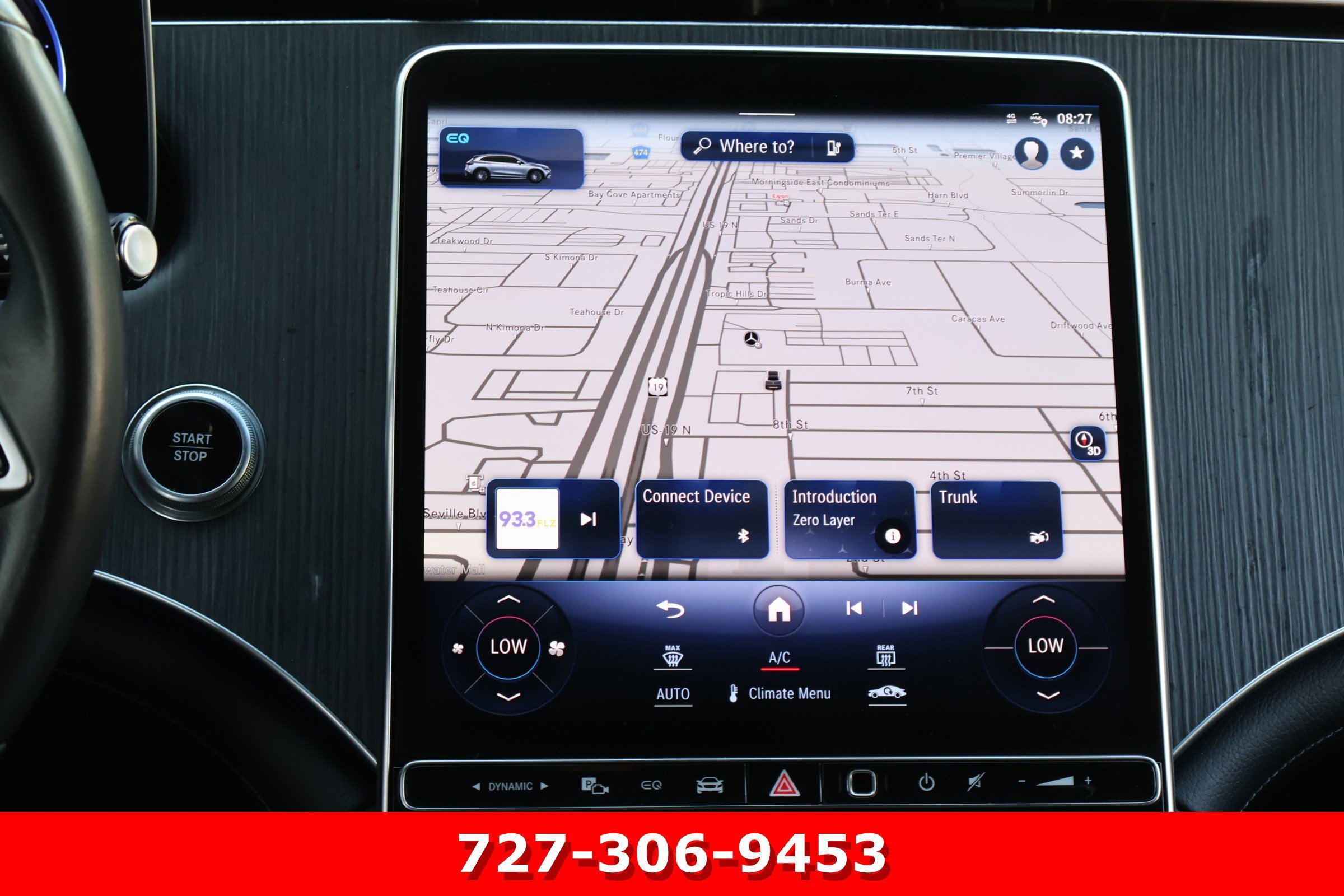 Certified Used 2023 MANUFAKTUR Diamond White Metallic Mercedes-Benz EQE 350 image 3
