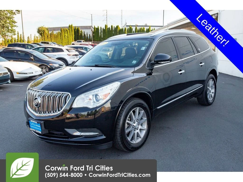 Used 2017 Ebony Twilight Metallic Buick Leather Group image 23