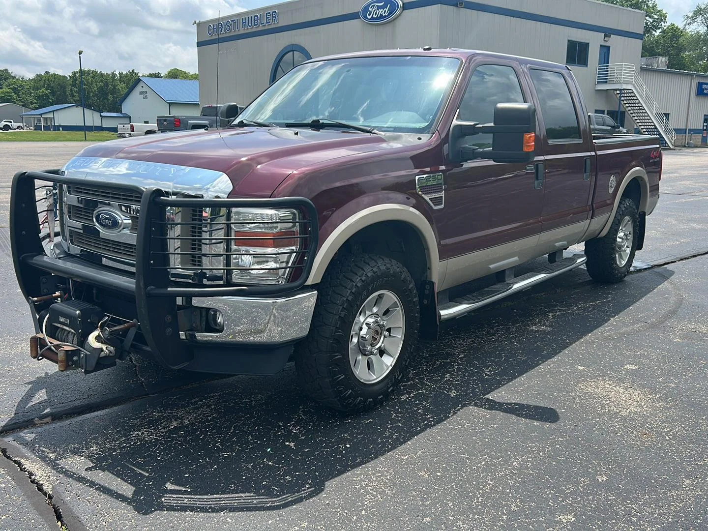 Used 2008 Red Clearcoat Ford Lariat image 3
