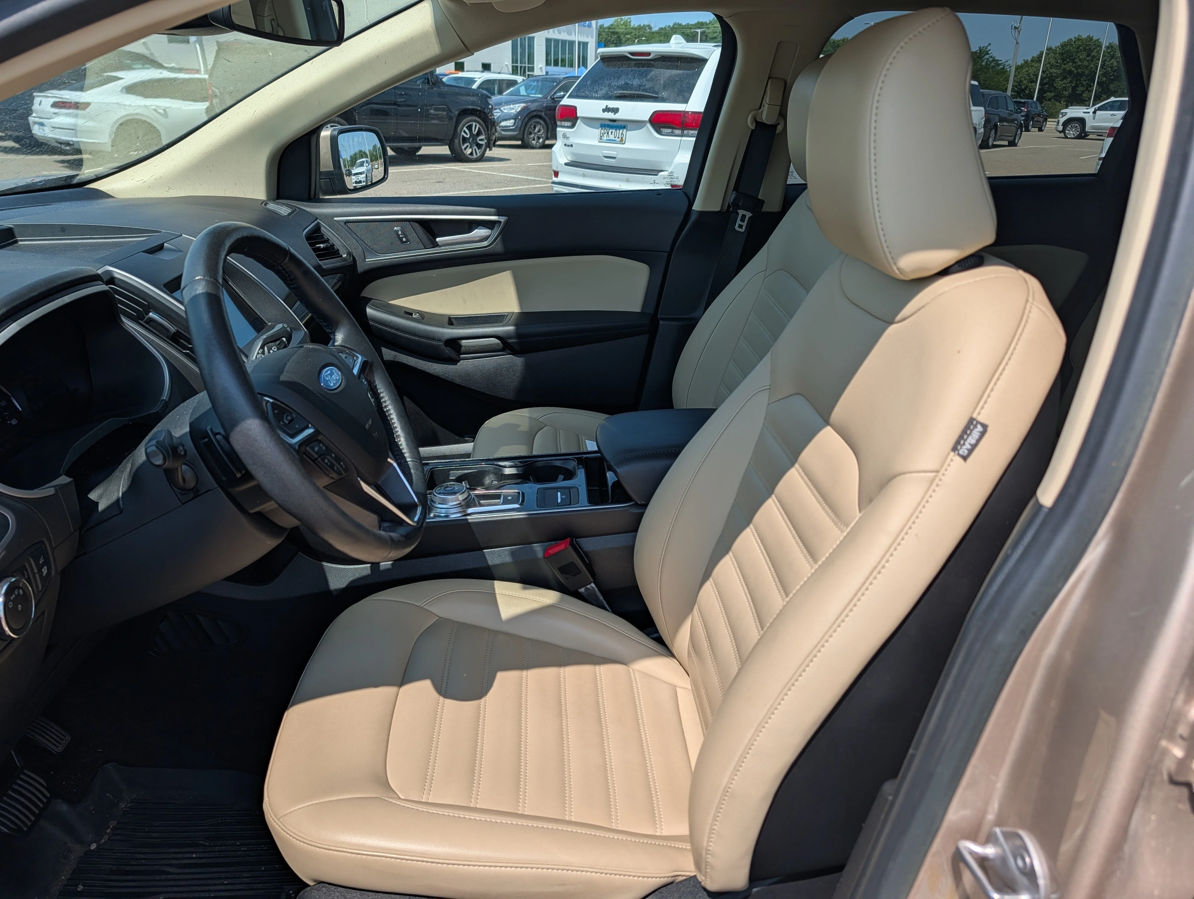 Used 2020 Desert Gold Metallic Ford SEL image 7
