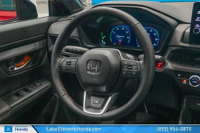 New 2026 Radiant Red Metallic Honda AWD TrailSport Hybrid image 19