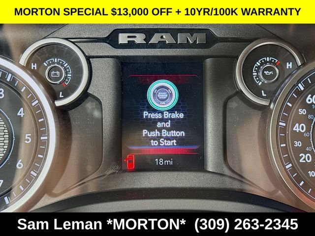 New 2026 Forged Blue Metallic Exterior Paint Ram Big Horn/Lone Star image 12