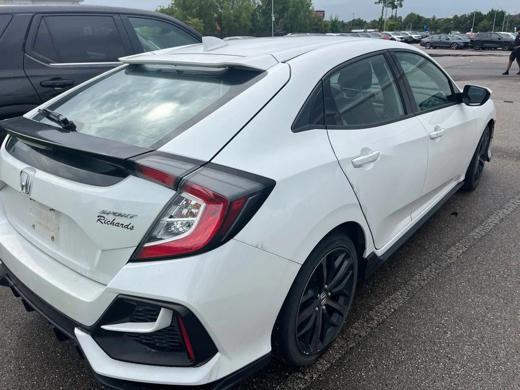 Used 2021 Platinum White Pearl Honda Sport image 3