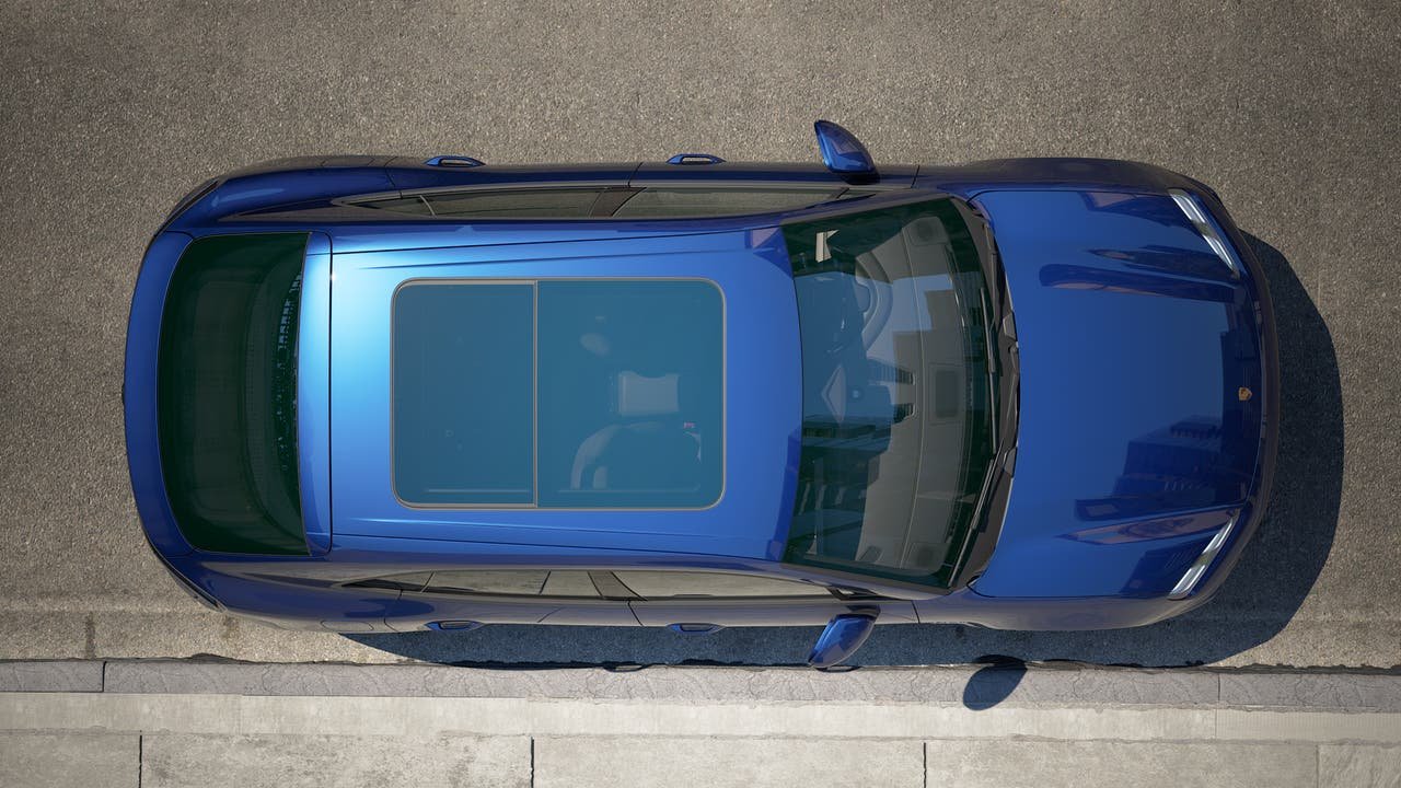 New 2026 Gentian Blue Metallic Porsche Electric image 5