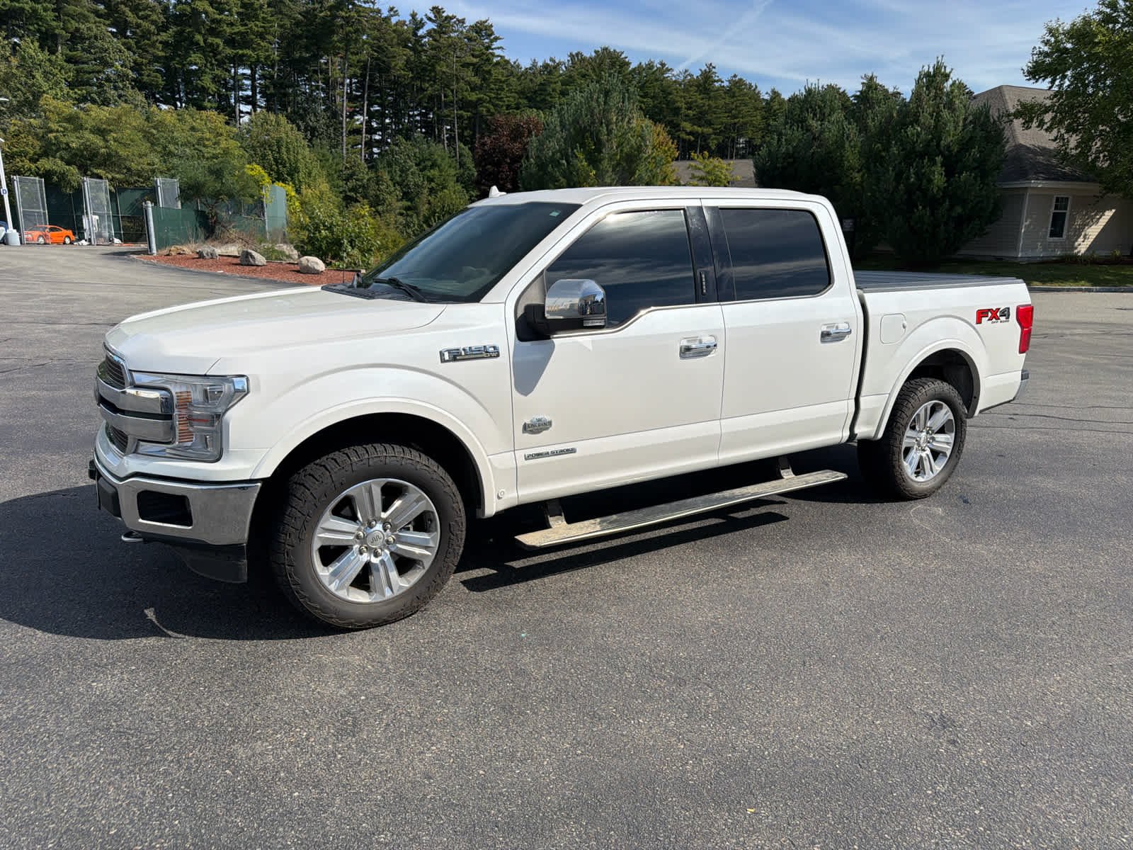Used 2018 White Platinum Metallic Tri-Coat Ford King Ranch image 1