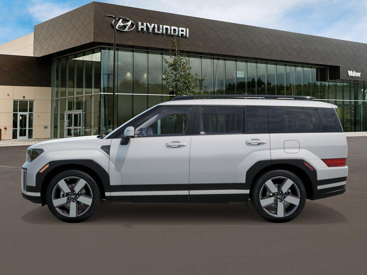 New 2026 Serenity White Hyundai Limited 7P AWD image 21