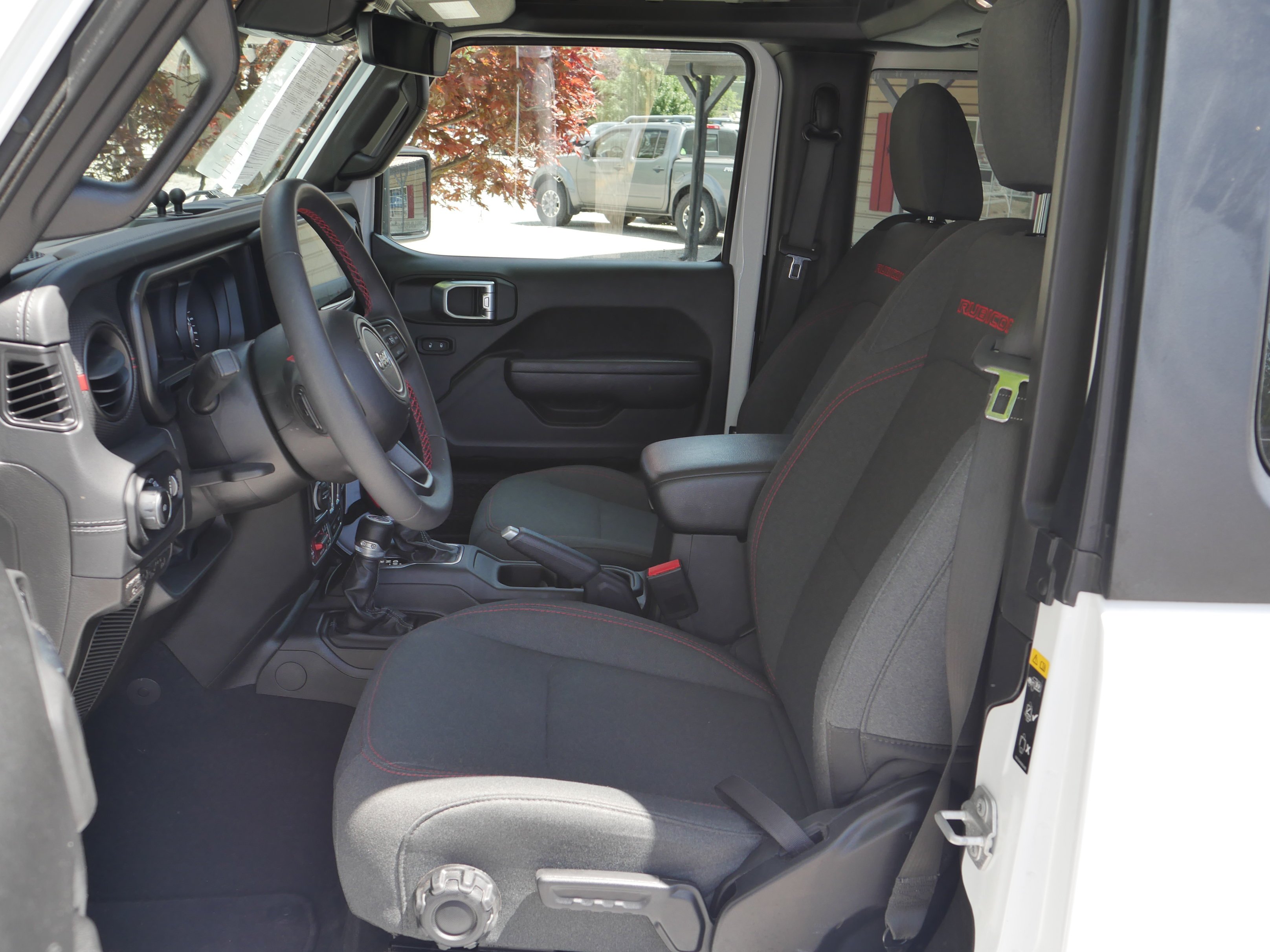 Certified Used 2024 Bright White Clearcoat Jeep Rubicon image 3