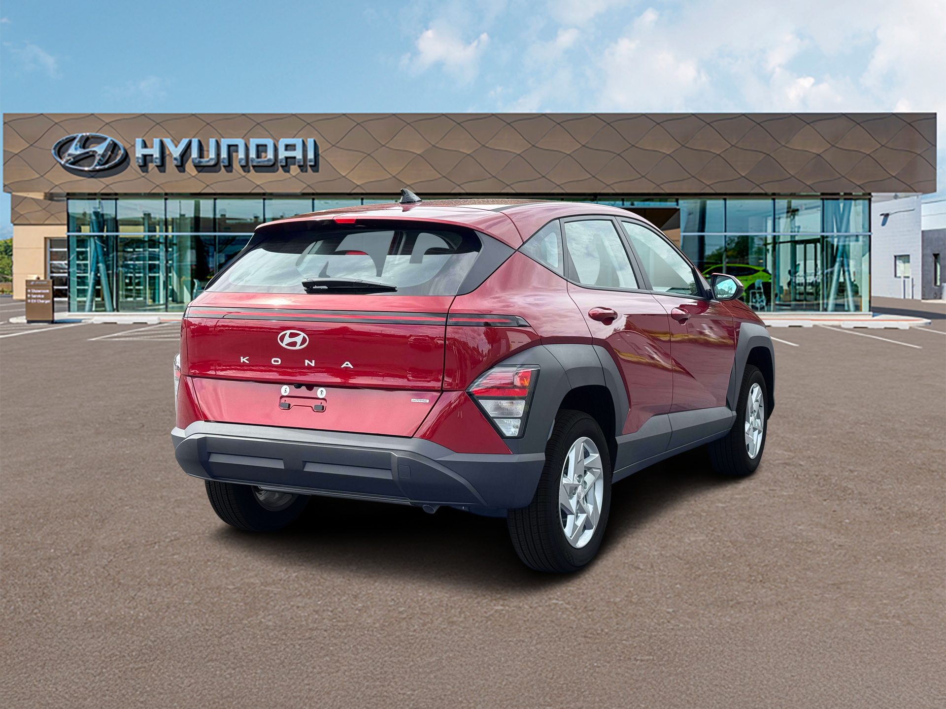 New 2027 Red Hyundai SE AWD image 7