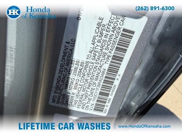 Used 2024 Solar Silver Metallic Honda EX image 4
