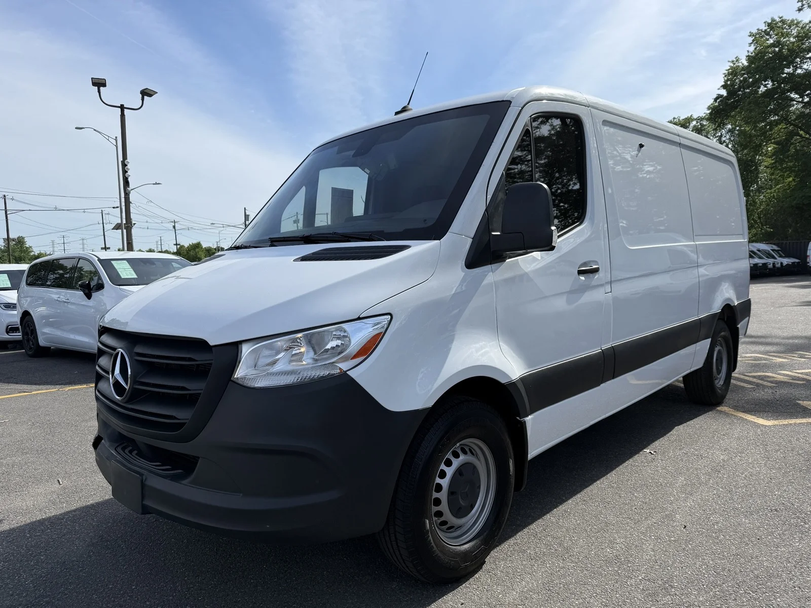 Used 2023 Arctic White Mercedes-Benz Standard Roof 4-Cyl Gas image 3