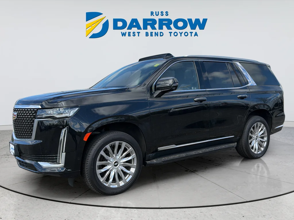 Used 2021 Black Cadillac Premium Luxury image 1