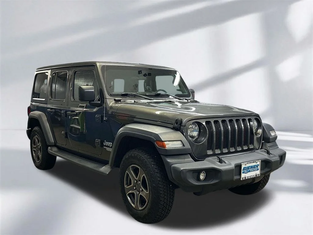 Used 2018 Gray Jeep Unlimited Sport S image 10
