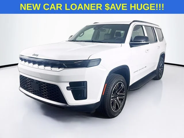 New 2026 Bright White Clear-Coat Exterior Paint Jeep Grand Wagoneer image 3