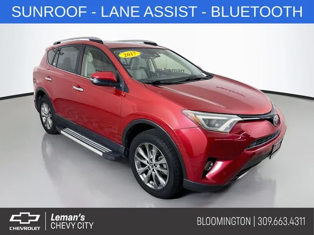 Used 2017 Red Toyota Limited image 1