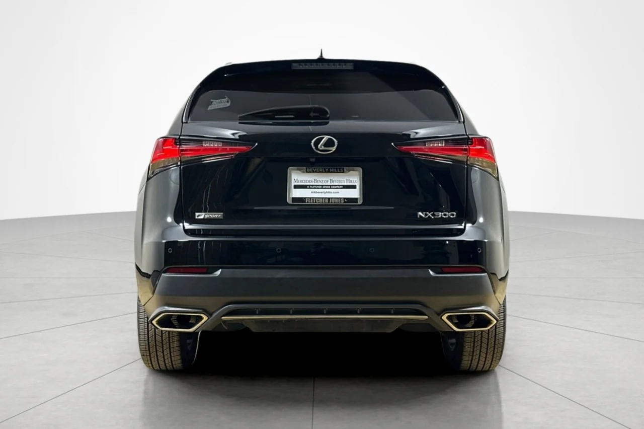Used 2020 BLACK Lexus NX 300 F SPORT image 4
