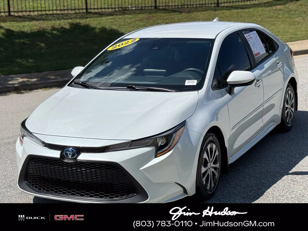 Used 2022 Off-white Toyota Hybrid LE image 9
