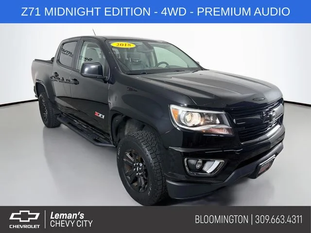 2018 Chevrolet Colorado Z71 for sale at Leman's Chevy City