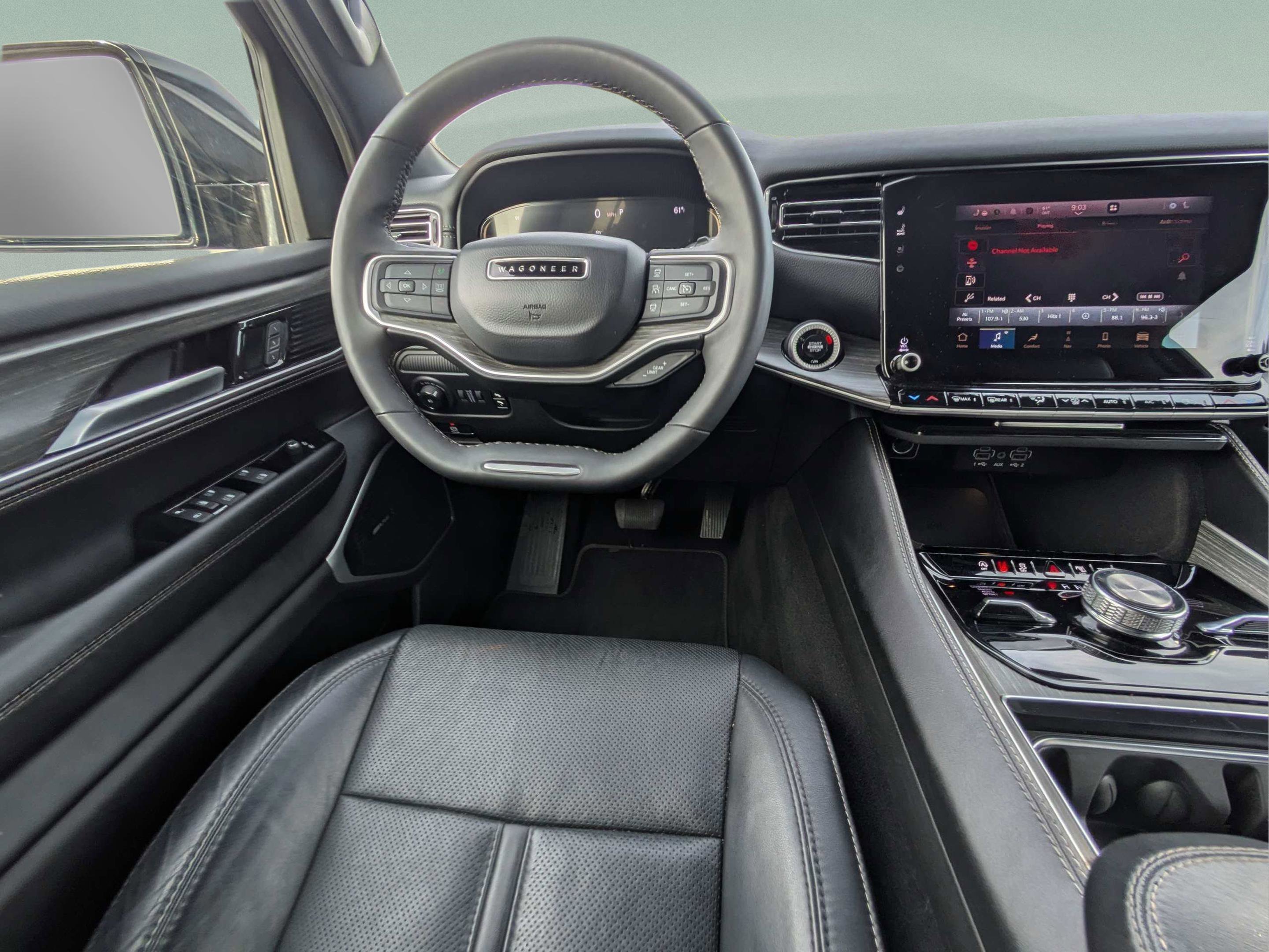 Used 2024 Diamond Black Crystal Pearlcoat Jeep Series III image 14