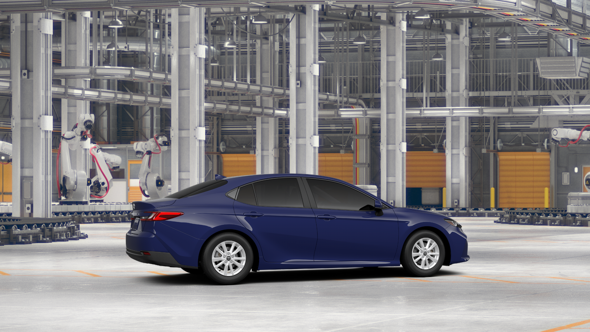 New 2027 Reservoir Blue Toyota LE image 11
