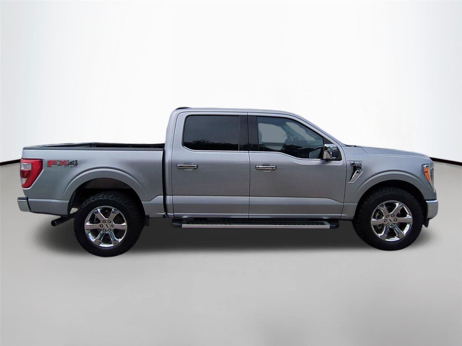 Used 2022 Iconic Silver Metallic Ford LARIAT image 6