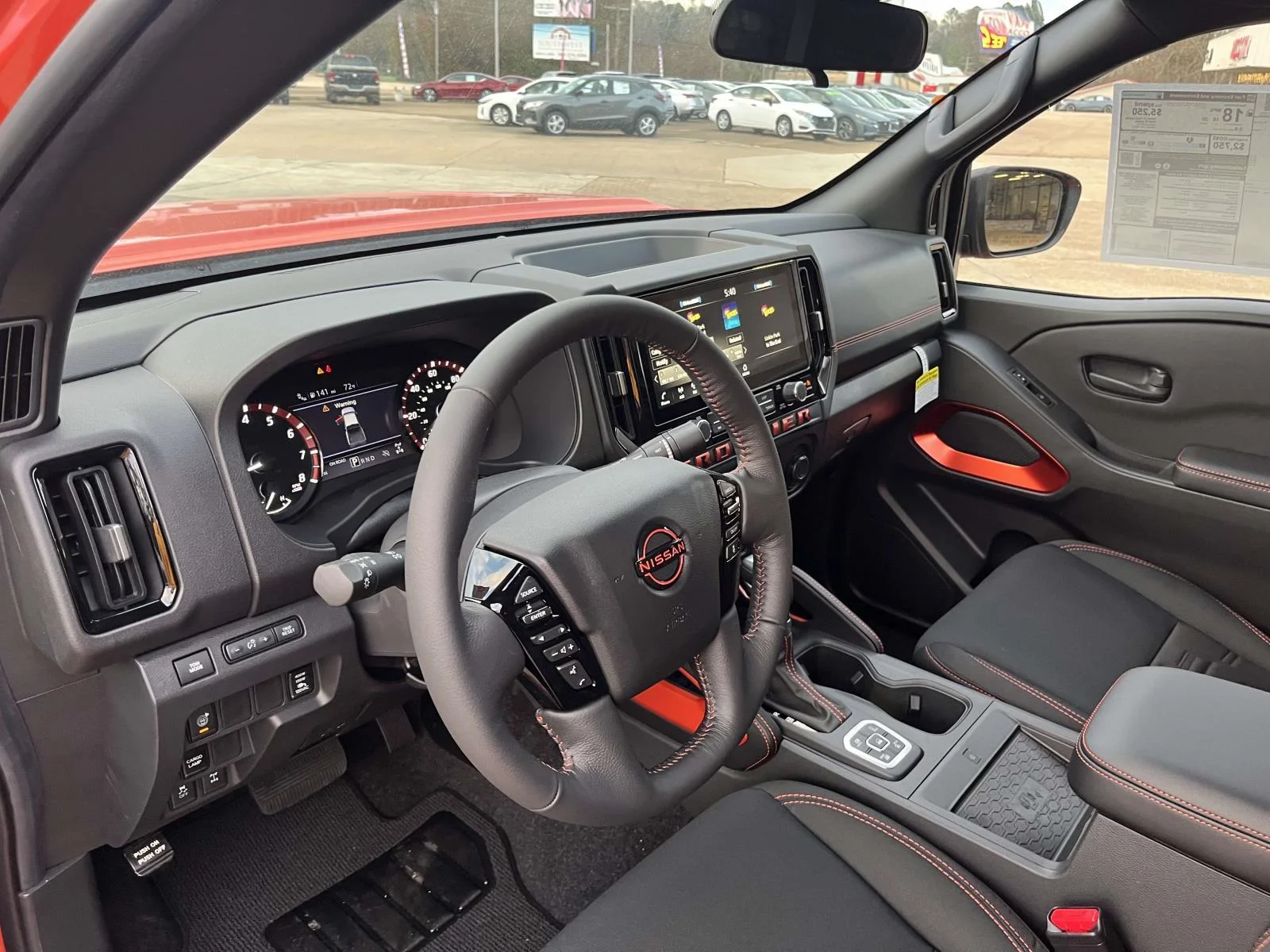 New 2026 Afterburn Orange Nissan Crew Cab PRO-4X® image 10
