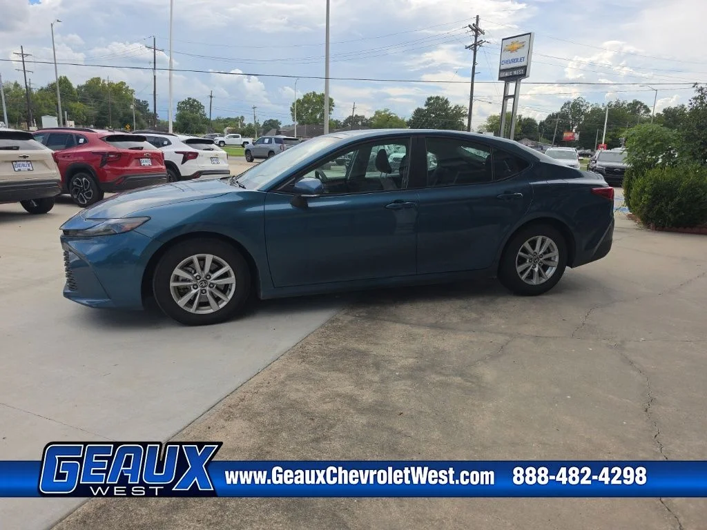 Used 2025 Blue Toyota LE image 4
