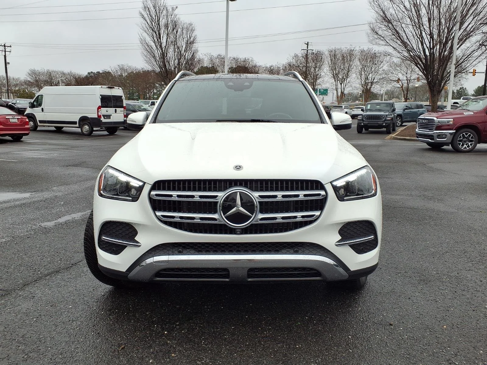 Used 2025 WHITE Mercedes-Benz GLE 350 image 8