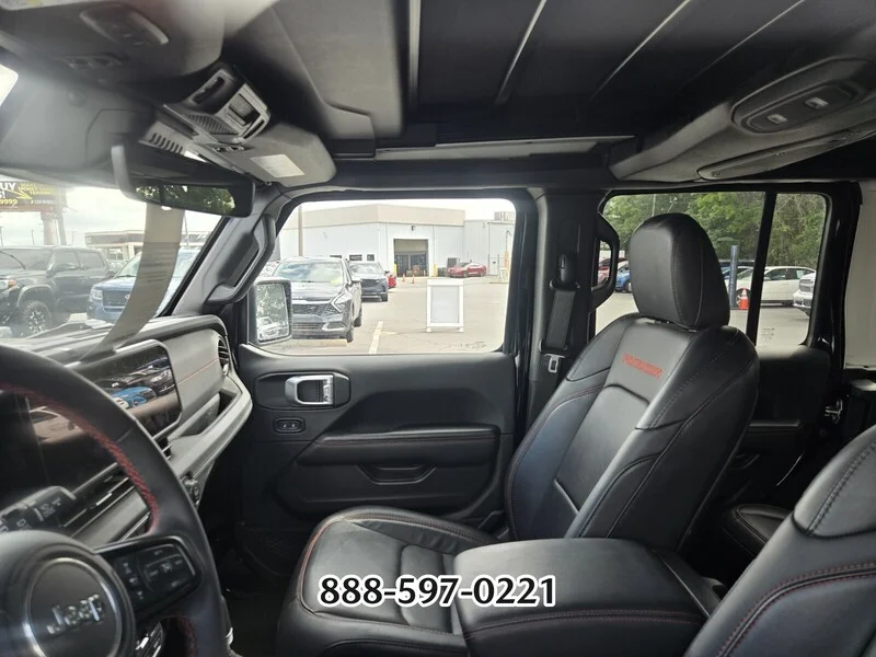 Used 2024 Black Clearcoat JEEP RUBICON X image 2