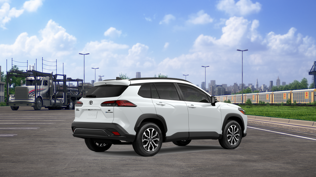 New 2026 Wind Chill Pearl Toyota Hybrid SE image 18