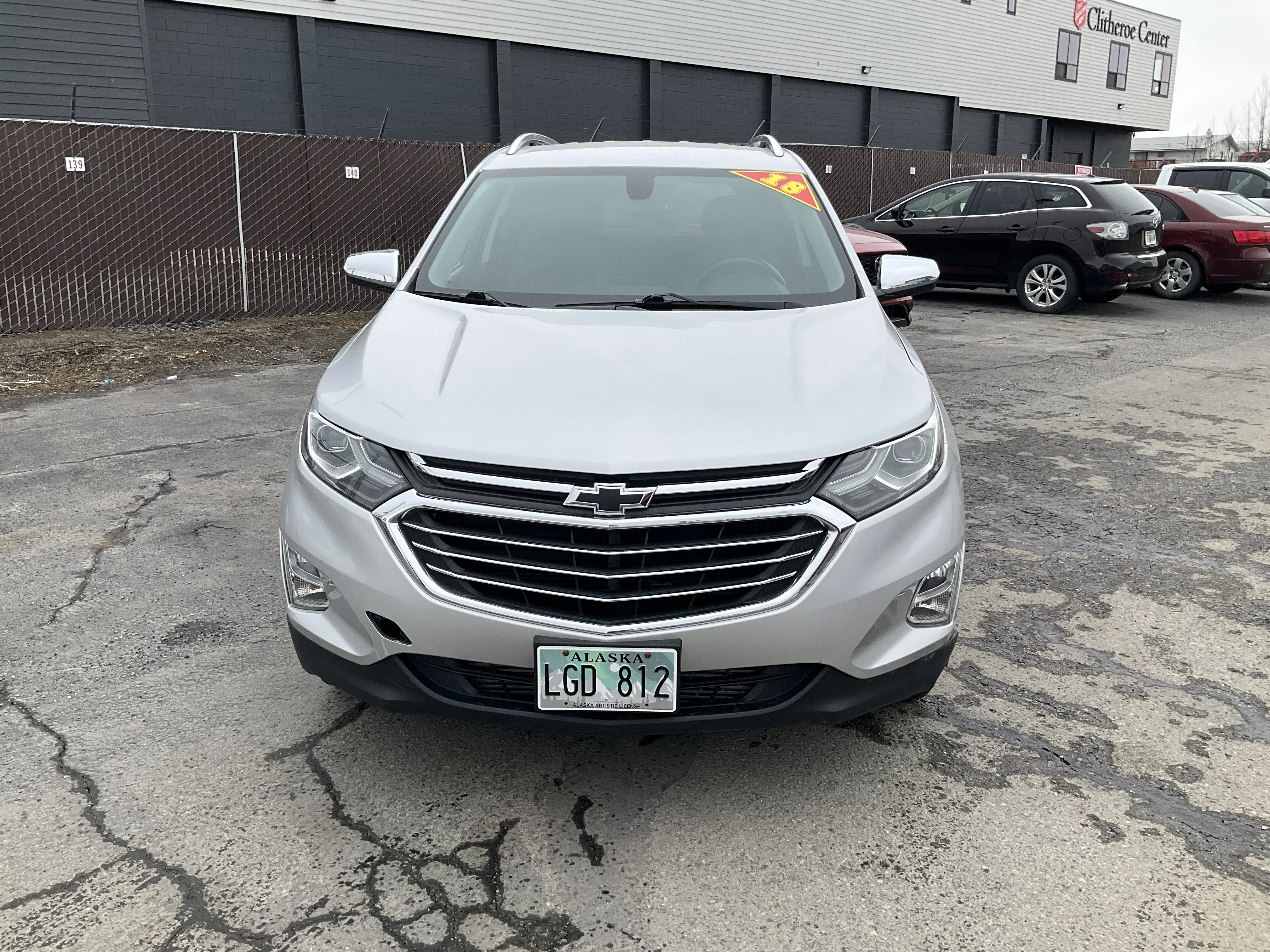 Used 2018 Chevrolet Equinox Premier with VIN 3GNAXXEU2JS558003 for sale in Anchorage, AK