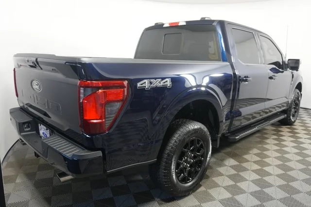 Certified Used 2025 Antimatter Blue Metallic Ford XLT image 3