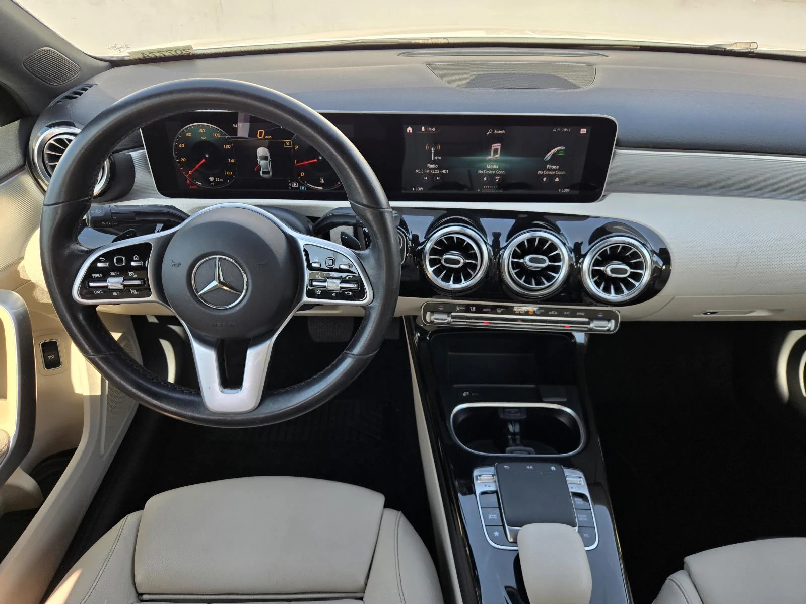 Used 2019 Digital White Metallic Mercedes-Benz A 220 Sedan image 6