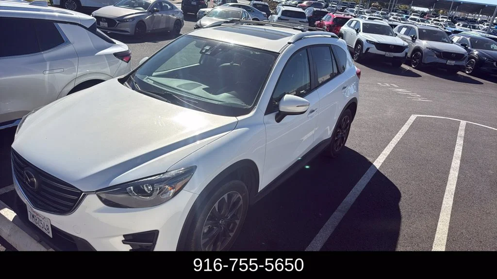 Used 2016 Crystal White Pearl Mica Mazda Grand Touring image 1