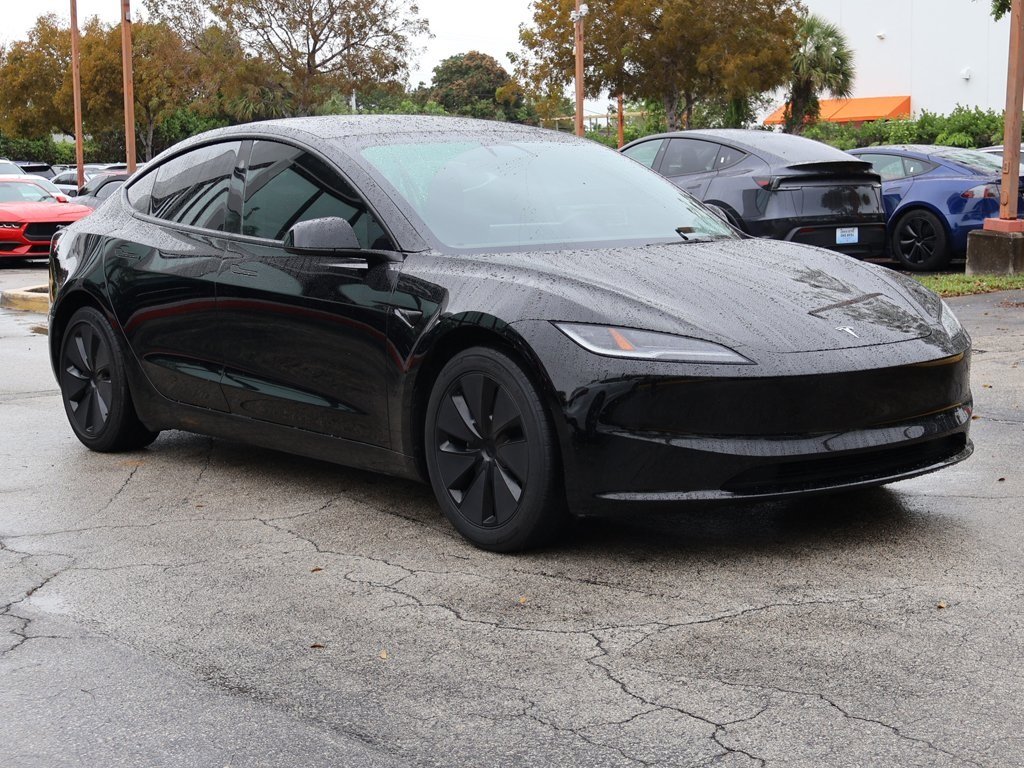 Used 2024 Tesla Model 3 Base with VIN 5YJ3E1EA9RF717887 for sale in Miami, FL