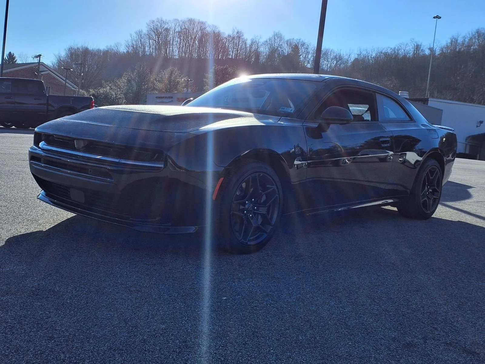 New 2026 Diamond Black Crystal Pearlcoat Dodge Scat Pack Plus image 3