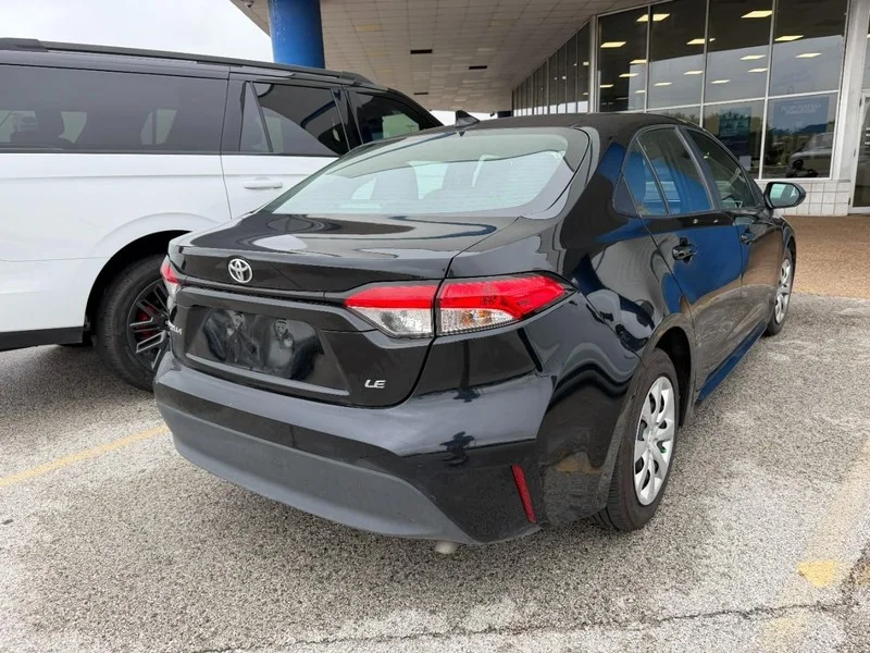 Certified Used 2024 Midnight Black Metallic Toyota LE CVT (Natl) image 3