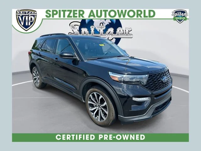 Certified Used 2023 Black Metallic Ford ST image 1