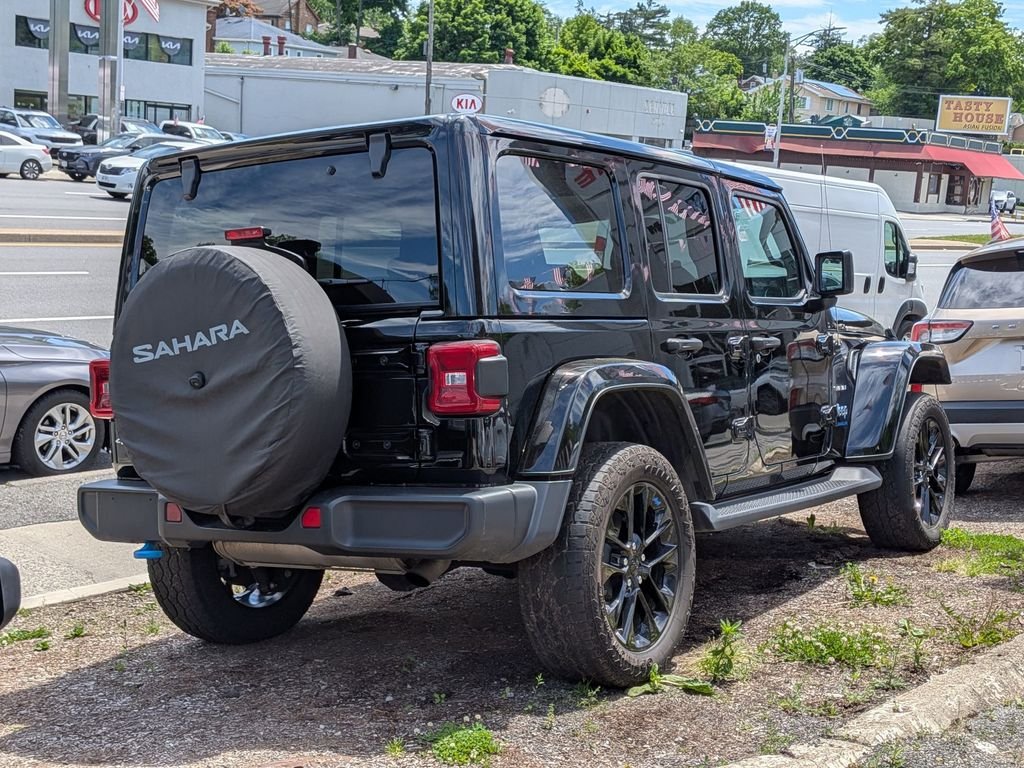Used 2023 Black Jeep Sahara 4xe image 5