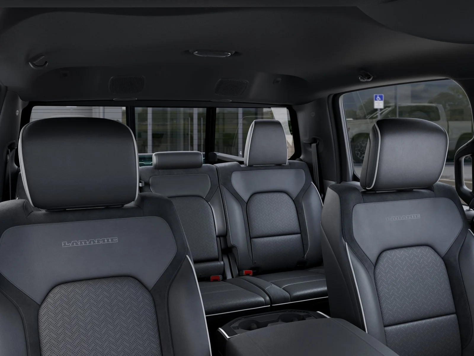 New 2026 Serrano-Green Metallic Exterior Paint RAM Laramie image 52