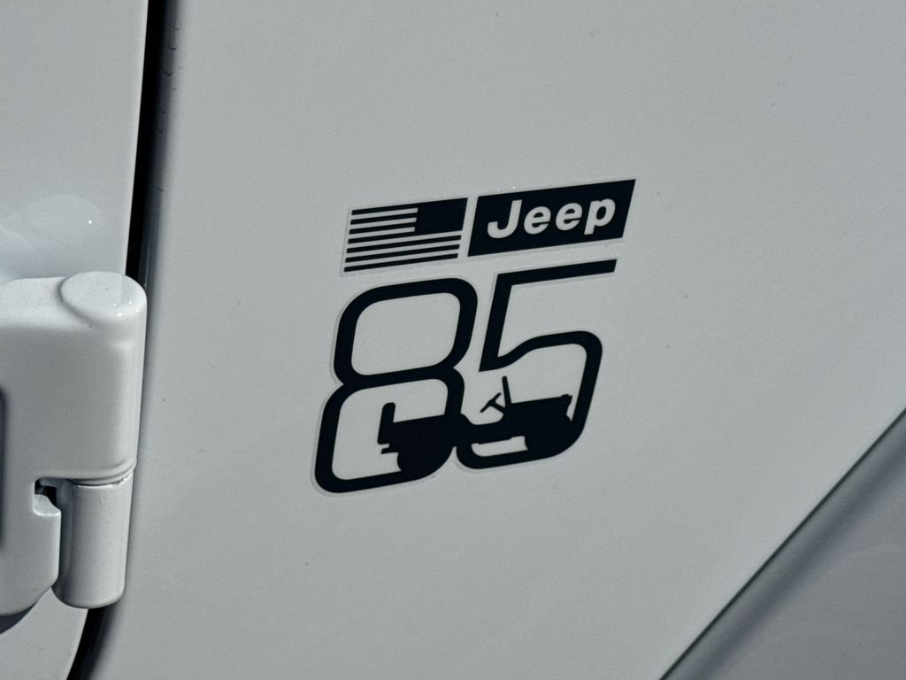New 2026 Bright White Clearcoat Jeep 85th Anniversary Edition image 8
