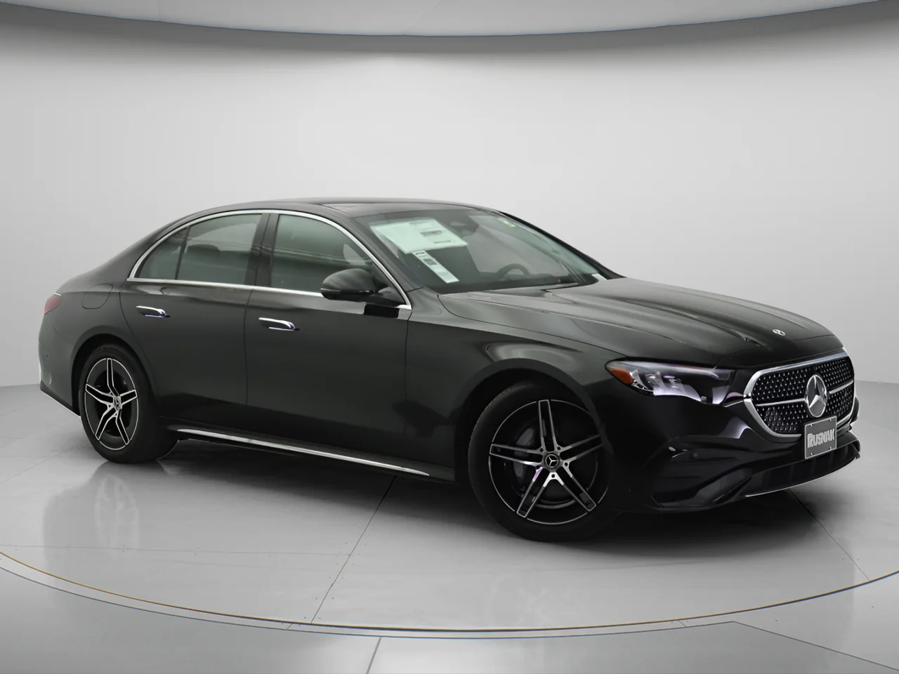 New 2026 Black Mercedes-Benz E 350 image 1