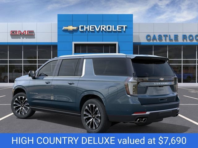 New 2026 Lakeshore Blue Metallic Chevrolet High Country image 3
